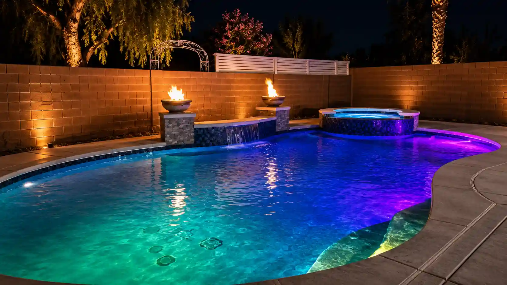 Freeform vs Geometric Pools Which Design Is Right for Your Las Vegas Backyard